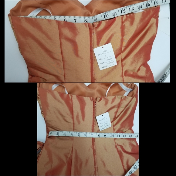 Private Collection Evening Gown sz.8 RUNS SMALL - Picture 6 of 6